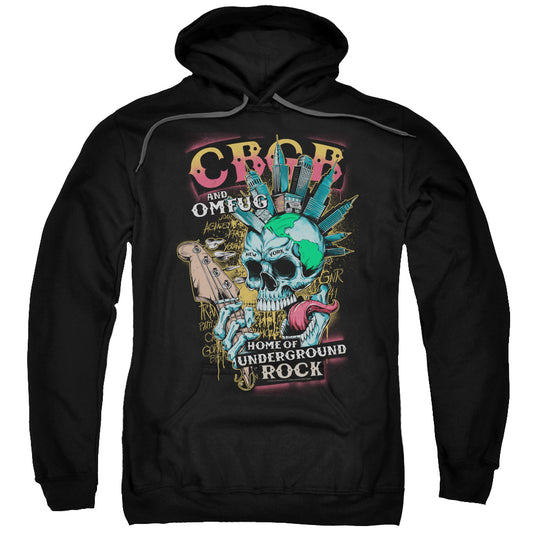 CBGB City Mowhawk Mens Hoodie Black