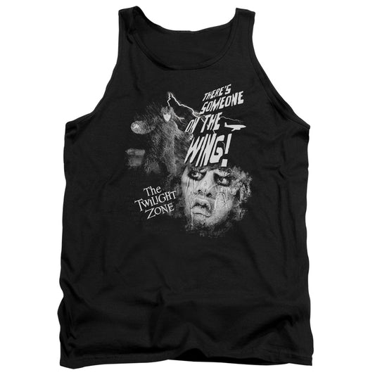 Twilight Zone Someone On The Wing Mens Tank Top Shirt Black