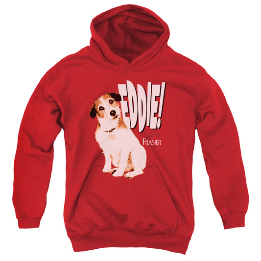 Frasier Eddie Kids Youth Hoodie Red Officially Licensed