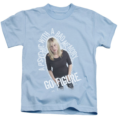 Medium Go Figure Juvenile Kids Youth T Shirt Light Blue Officially Licensed