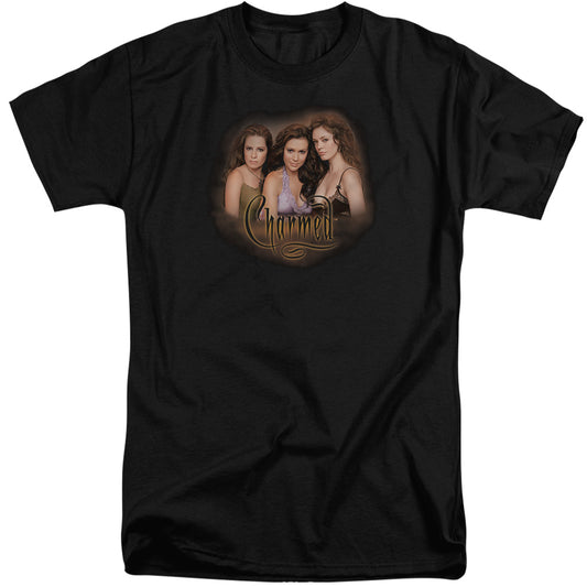Charmed Okin Mens Tall T Shirt Black Officially Licensed