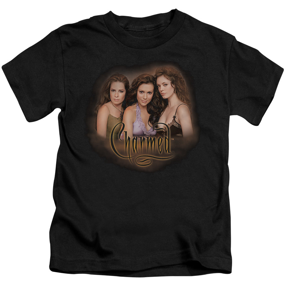 Charmed Okin Juvenile Kids Youth T Shirt Black Officially Licensed