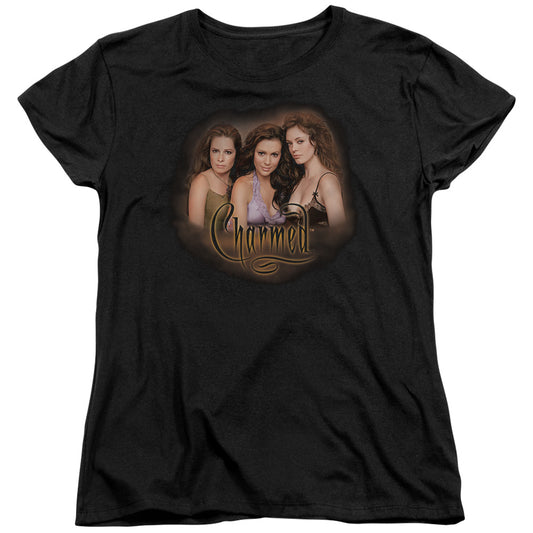 Charmed Okin Womens T Shirt Black Officially Licensed