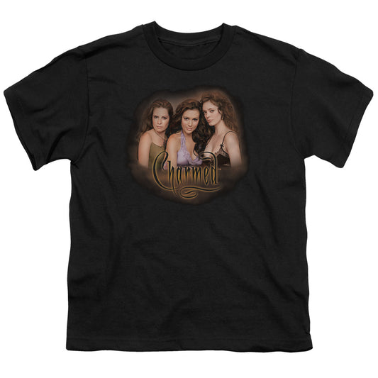 Charmed Okin Kids Youth T Shirt Black Officially Licensed