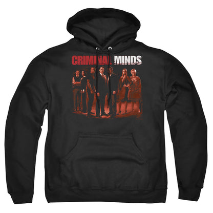 Criminal Minds The Crew Mens Hoodie Black Officially Licensed