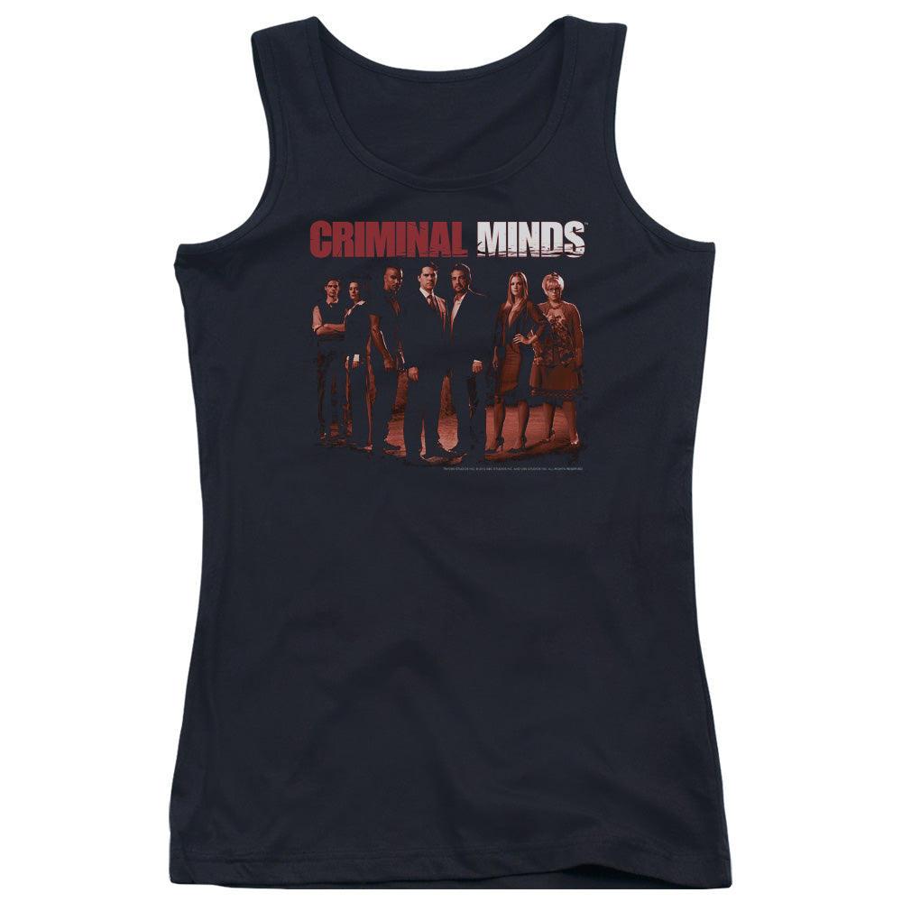 Criminal Minds the Crew Womens Tank Top Shirt Black