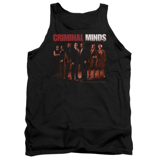 Criminal Minds The Crew Mens Tank Top Shirt Black Officially Licensed
