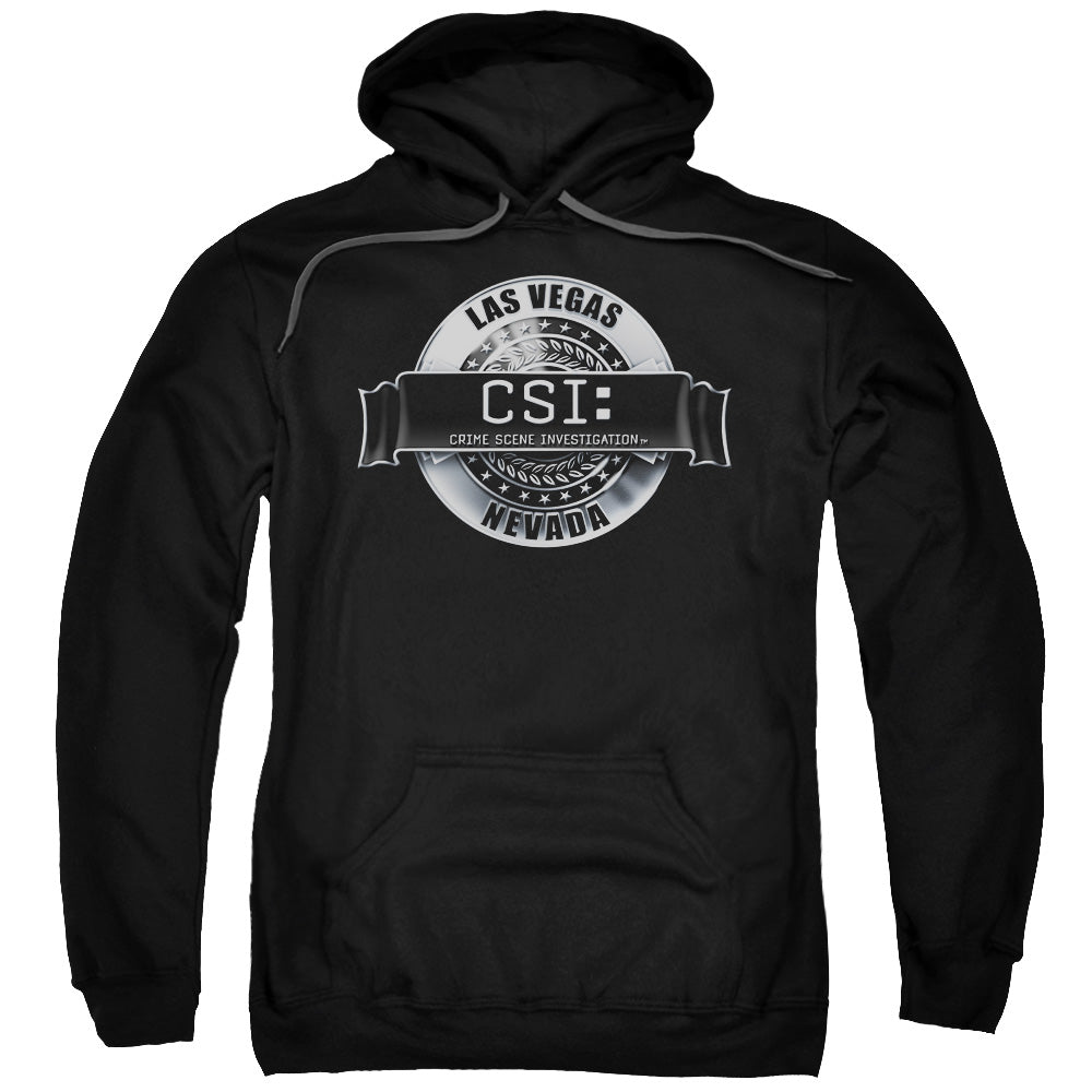 Csi Rendered Logo Mens Hoodie Black Officially Licensed