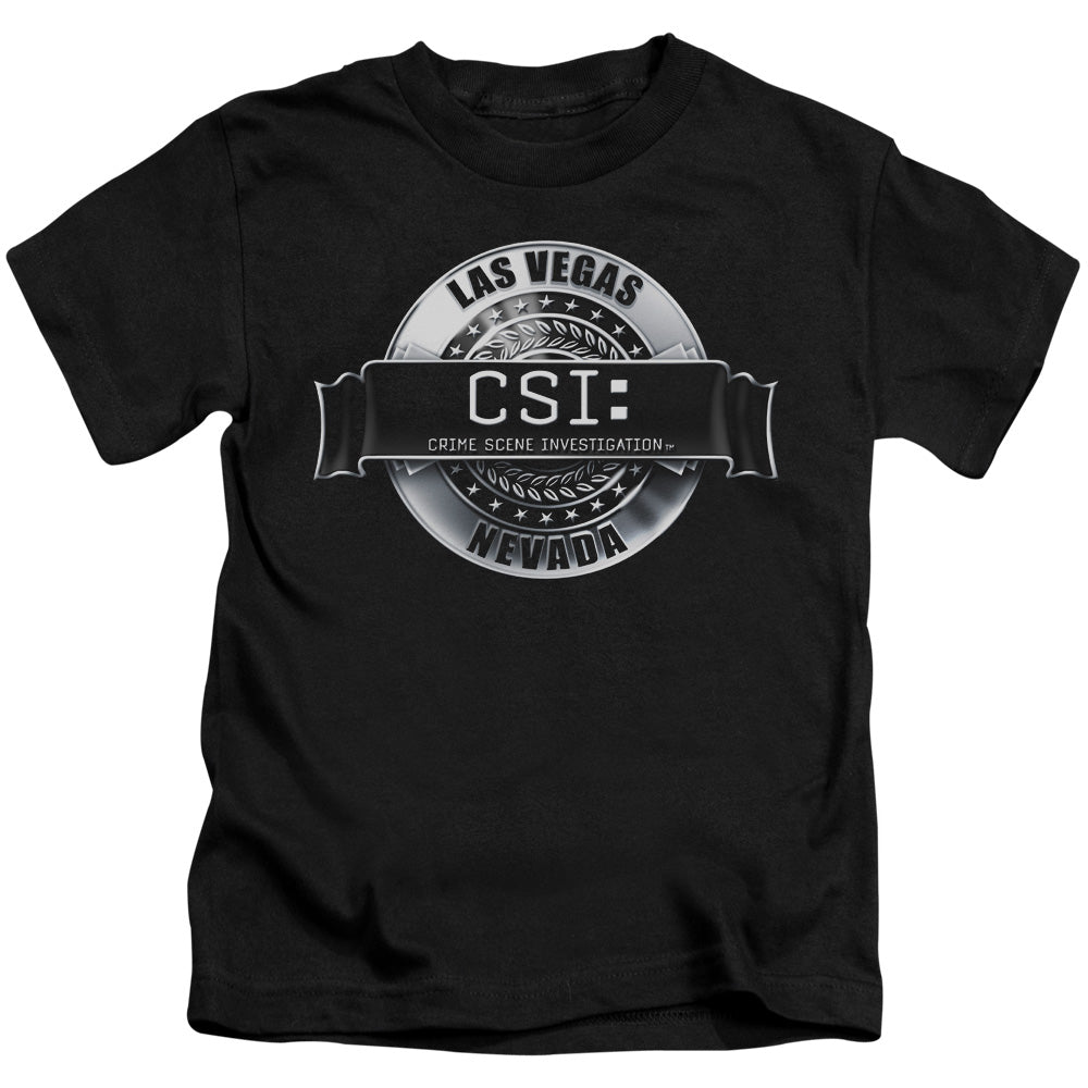 Csi Rendered Logo Juvenile Kids Youth T Shirt Black Officially Licensed