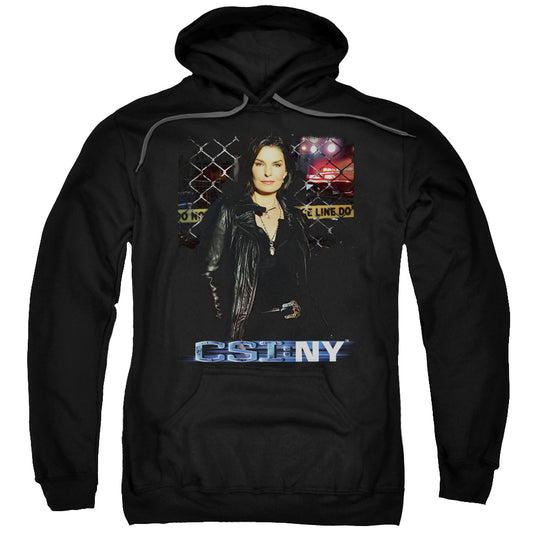 Csi Ny Jo Mens Hoodie Black Officially Licensed
