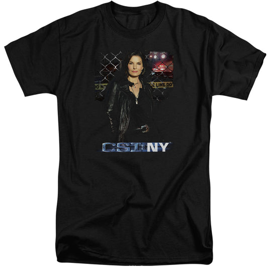 Csi Ny Jo Mens Tall T Shirt Black Officially Licensed