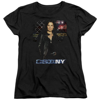 Csi Ny Jo Womens T Shirt Black Officially Licensed