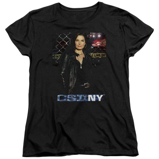 Csi Ny Jo Womens T Shirt Black Officially Licensed