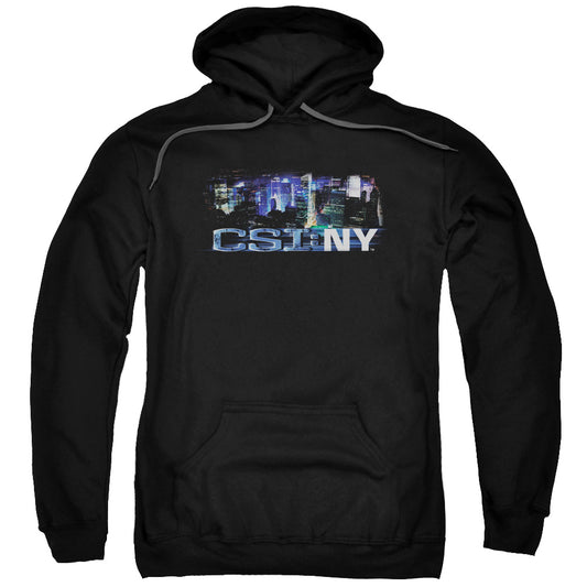 Csi Ny Never Rests Mens Hoodie Black Officially Licensed