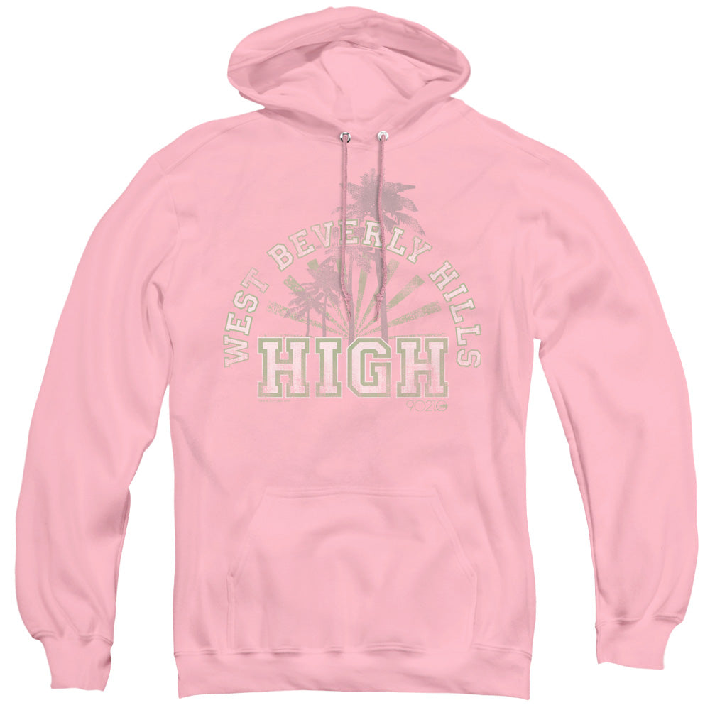 90210 West Beverly Hills High Mens Hoodie Pink