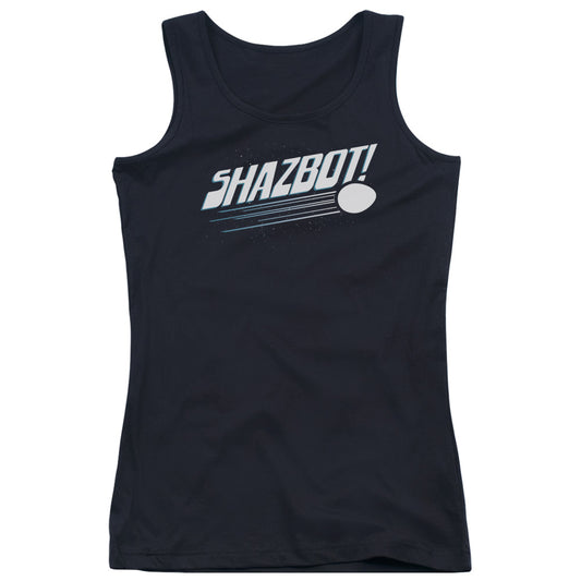 Mork & Mindy Shazbot Egg Womens Tank Top Shirt Black