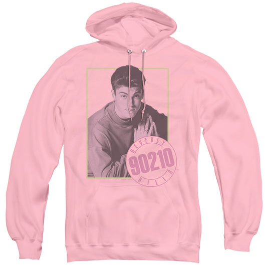 90210 David Mens Hoodie Pink