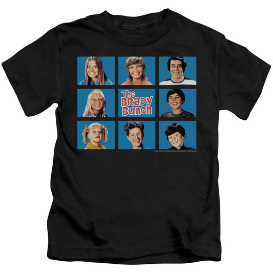 Brady Bunch Framed Juvenile Kids Youth T Shirt Black Officially Licensed