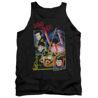 Star Trek Eye Of The Storm Mens Tank Top Shirt Black