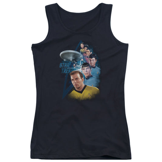 Star Trek Among the Stars Womens Tank Top Shirt Black