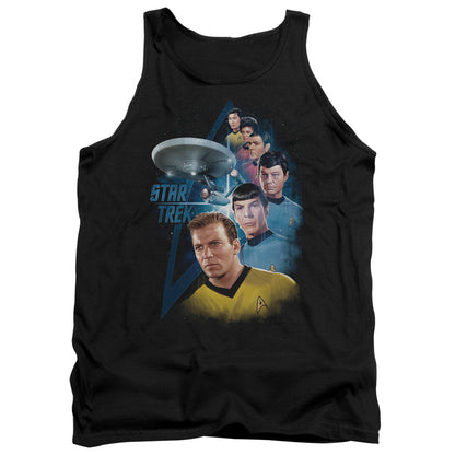 Star Trek Among The Stars Mens Tank Top Shirt Black