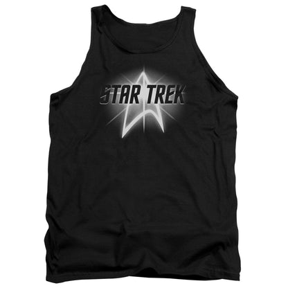 Star Trek Glow Logo Mens Tank Top Shirt Black