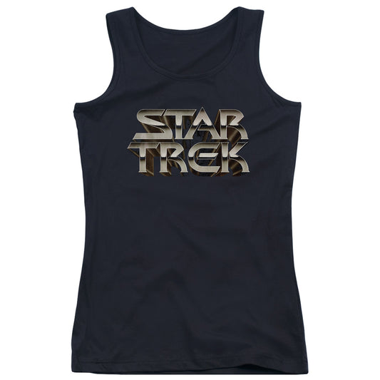 Star Trek Feel the Steel Womens Tank Top Shirt Black