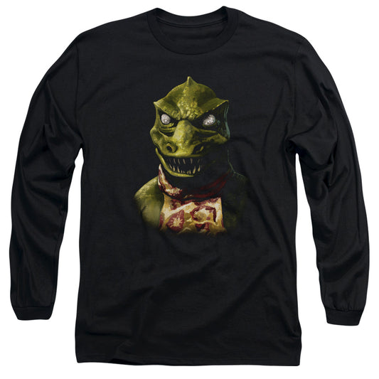 Star Trek Gorn Bust Mens Long Sleeve Shirt Black Officially Licensed Officially Licensed