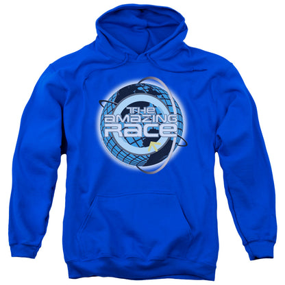 Amazing Race Around The Globe Mens Hoodie Royal Blue