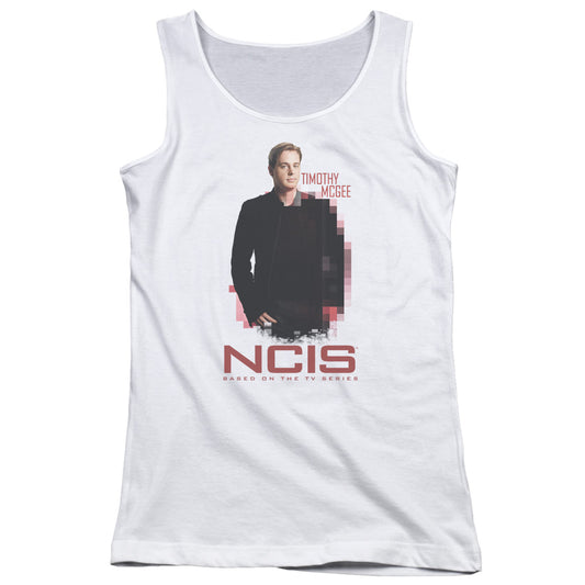 Ncis Probie Womens Tank Top Shirt White