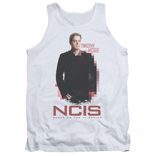 Ncis Probie Mens Tank Top Shirt White