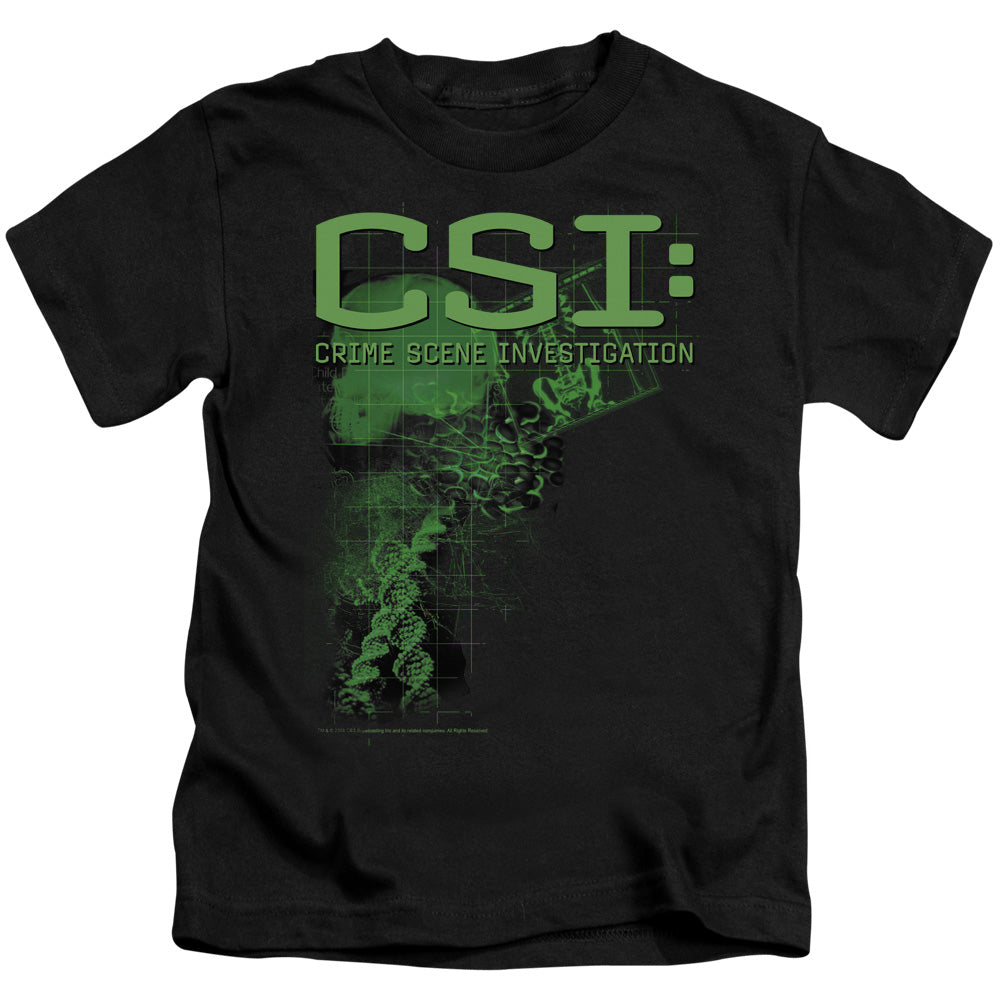Csi Evidence Juvenile Kids Youth T Shirt Black Officially Licensed