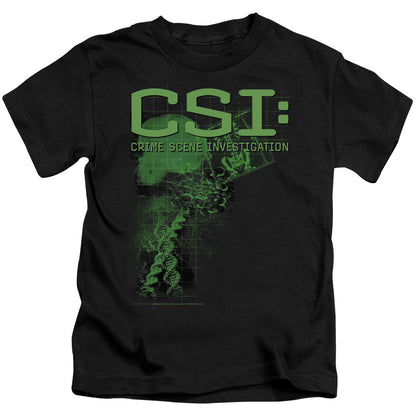 Csi Evidence Juvenile Kids Youth T Shirt Black Officially Licensed