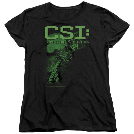 Csi Evidence Womens T Shirt Black Officially Licensed