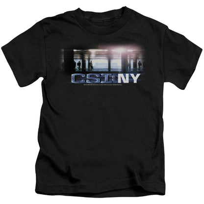 Csi New York Subway Juvenile Kids Youth T Shirt Black Officially Licensed
