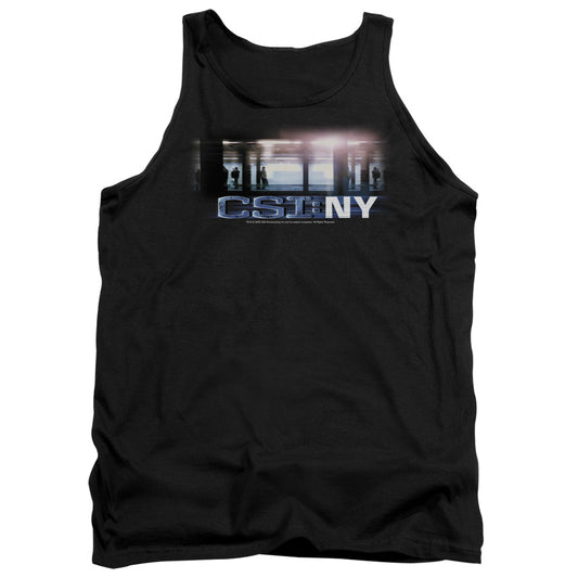 Csi New York Subway Mens Tank Top Shirt Black