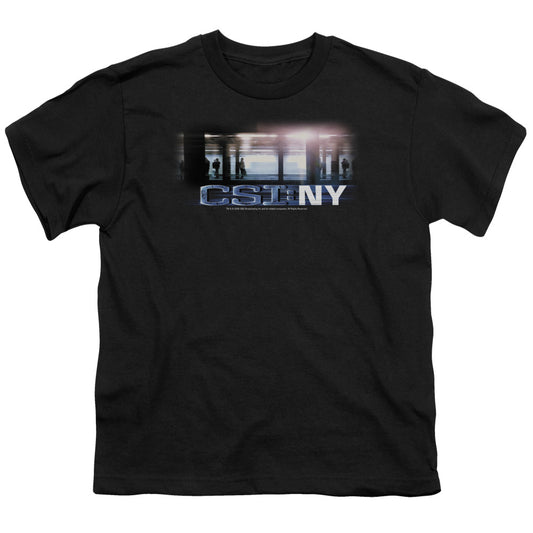 Csi New York Subway Kids Youth T Shirt Black Officially Licensed