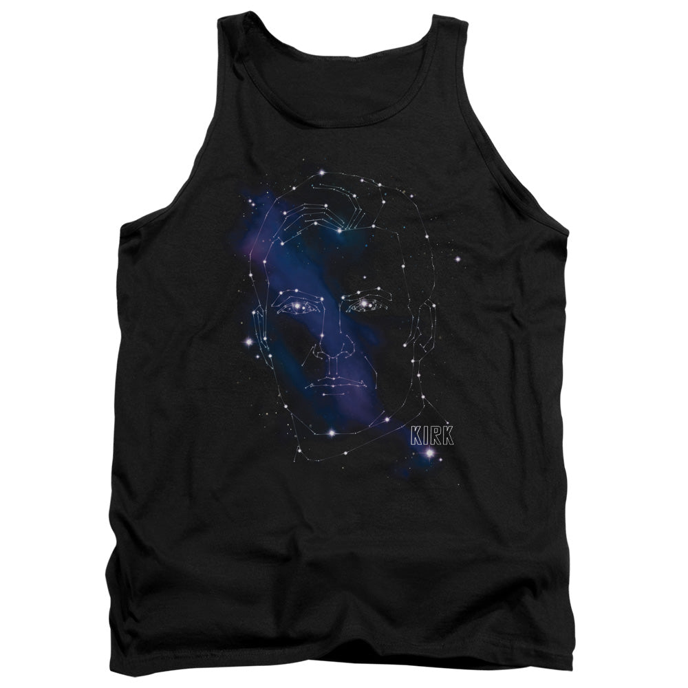 Star Trek Kirk Constellations Mens Tank Top Shirt Black