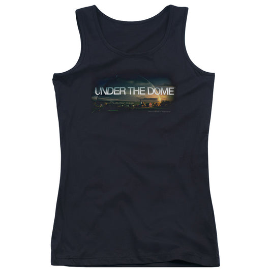 Under the Dome Dome Key Art Womens Tank Top Shirt Black