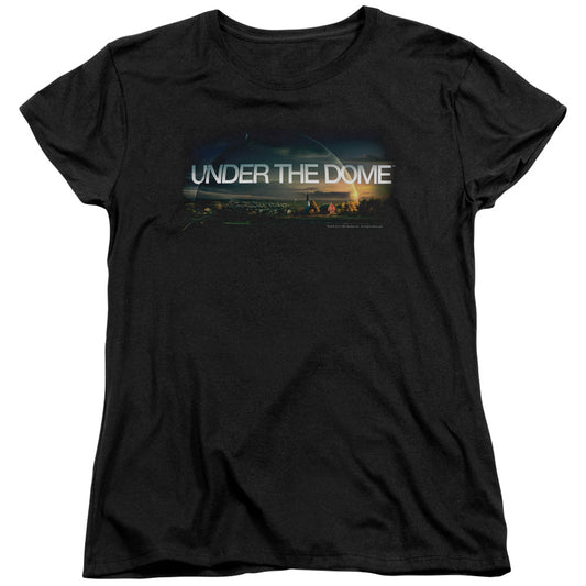 Under the Dome Dome Key Art Womens T Shirt Black Officially Licensed