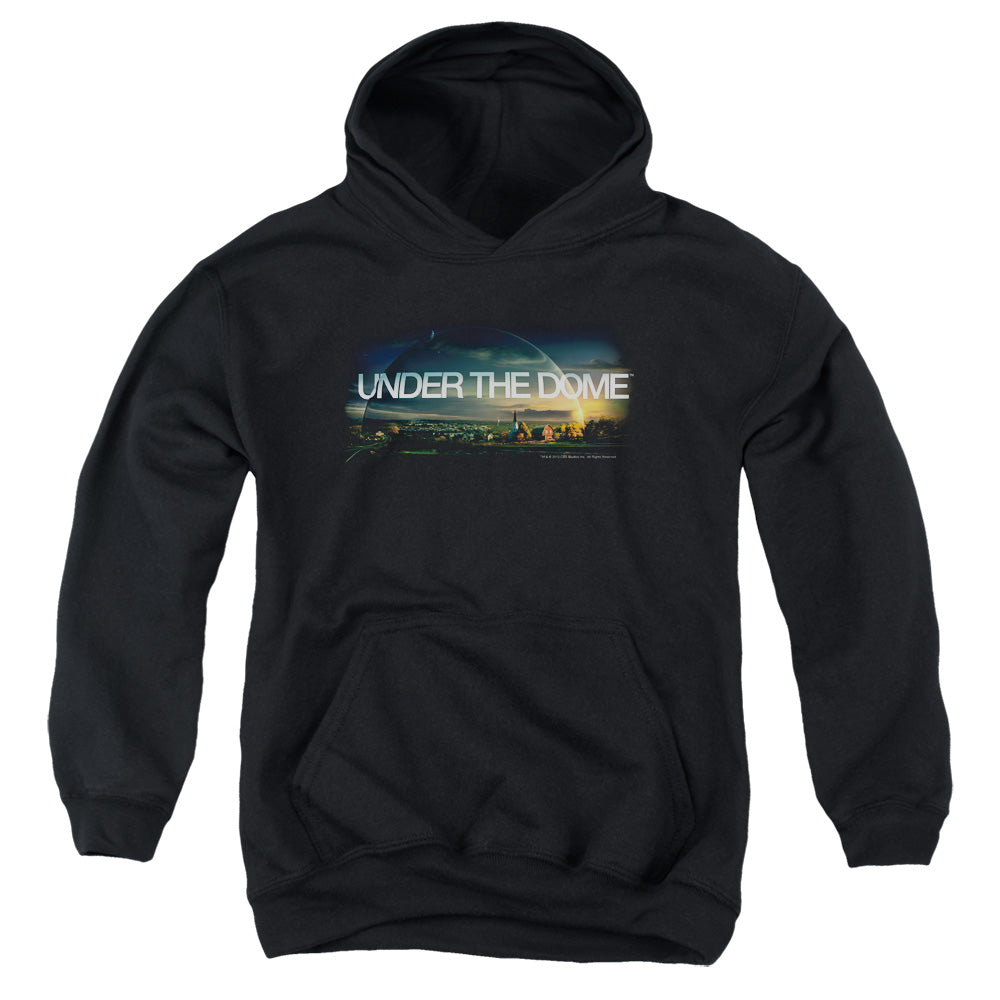Under the Dome Dome Key Art Kids Youth Hoodie Black Officially Licensed