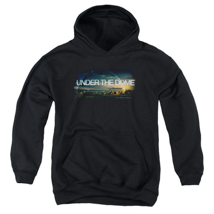 Under the Dome Dome Key Art Kids Youth Hoodie Black Officially Licensed