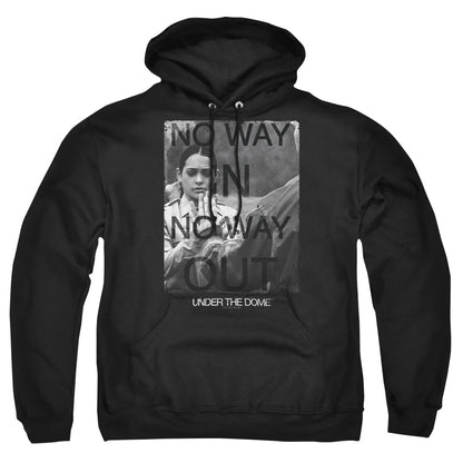 Under The Dome Trapped Mens Hoodie Black Officially Licensed