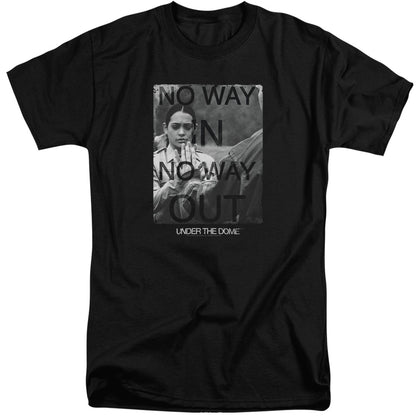 Under The Dome Trapped Mens Tall T Shirt Black Officially Licensed
