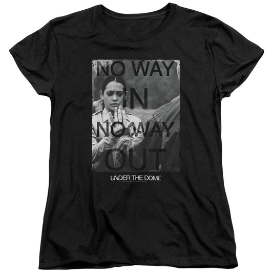 Under the Dome Trapped Womens T Shirt Black Officially Licensed