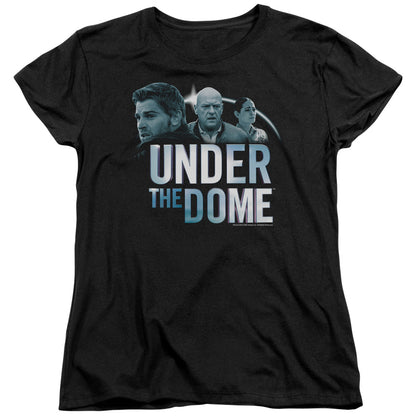 Under the Dome Character Art Womens T Shirt Black Officially Licensed