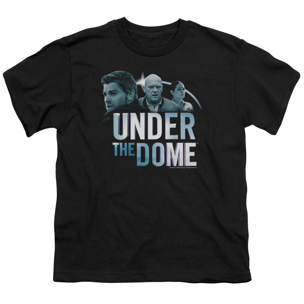 Under the Dome Character Art Kids Youth T Shirt Black Officially Licensed