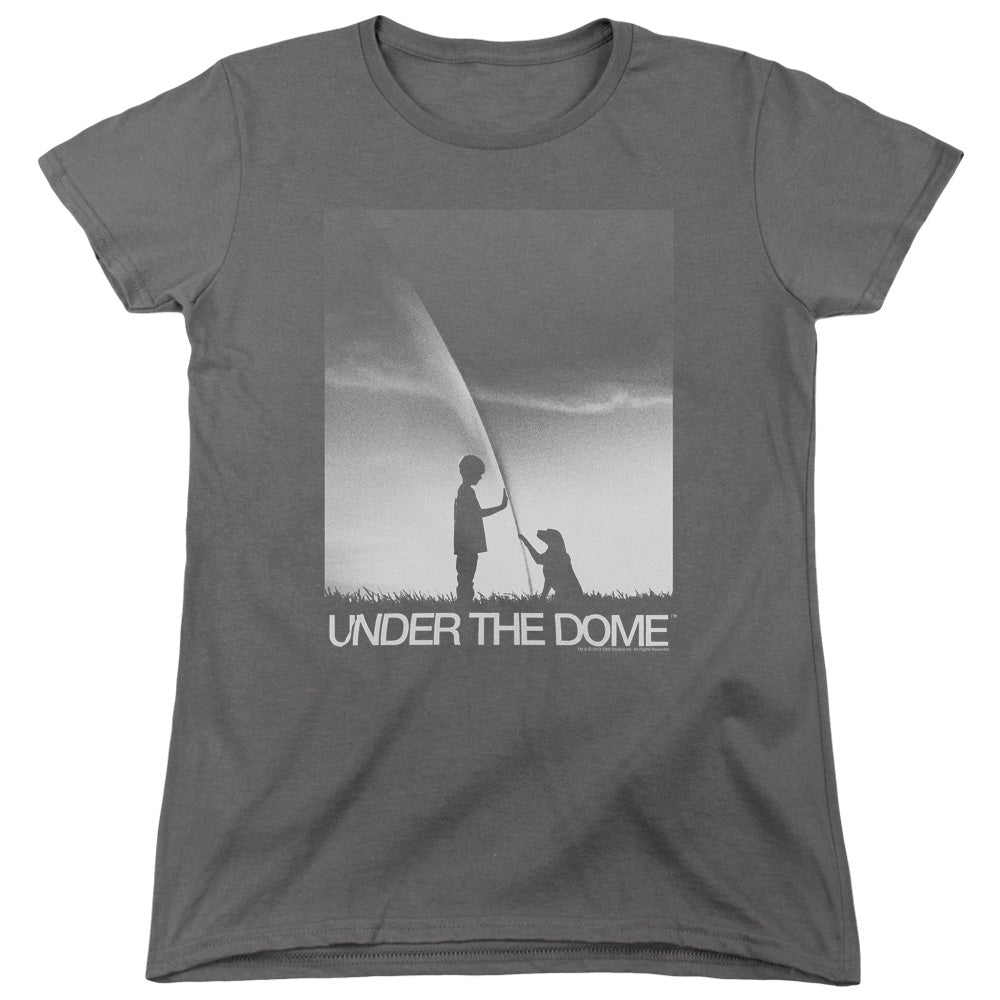 Under the Dome Im Speilburg Womens T Shirt Charcoal Officially Licensed