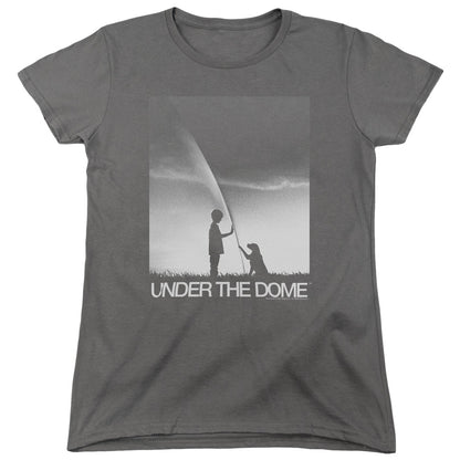 Under the Dome Im Speilburg Womens T Shirt Charcoal Officially Licensed