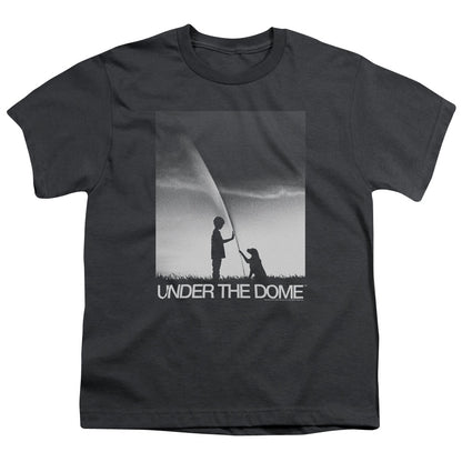 Under the Dome Im Speilburg Kids Youth T Shirt Charcoal Officially Licensed